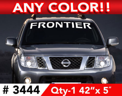 Vinilo de Banda para Parabrisas Frontier para Nissan Frontier