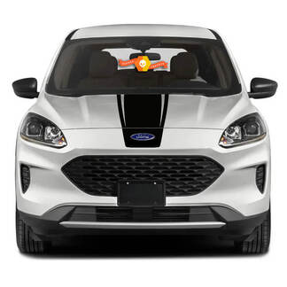 Ford ESCAPE 2020 2021 2022 HOOD Kit de calcomanías de vinilo Gráfico

