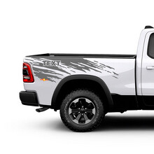 Kit de Vinilo para Cabecera Personalizado Estilo Desgastado para Dodge Ram 1500_2