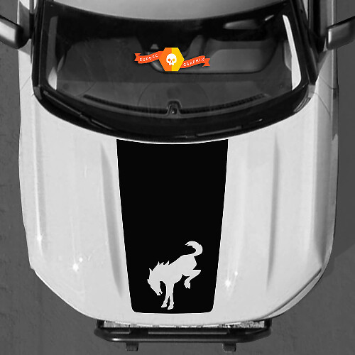 Calcomanía de vinilo para capó con el logotipo de Ford Bronco 2021 2022
