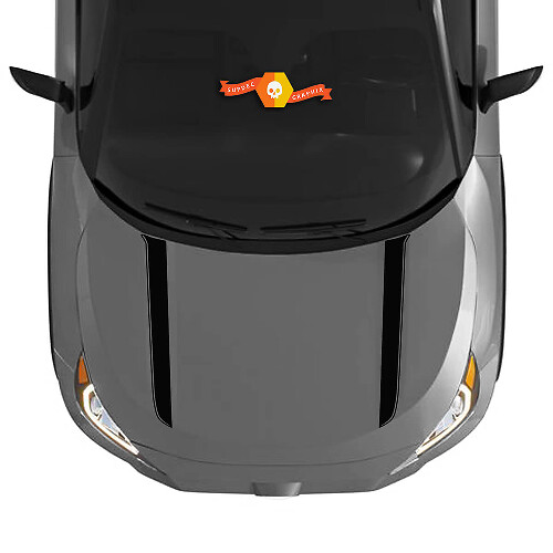 Nuevo juego de calcomanías gráficas para capó para Toyota RAV4 2019 - 2022, calcomanía de vinilo.
