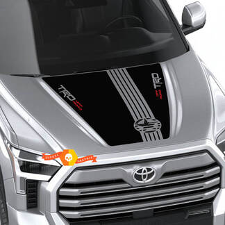 Nuevo Toyota Tundra 2022 Hood TRD SR5 Military Star Wrap Decal Sticker Graphics SupDec Design
