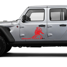 Vinilos Personalizados para Puerta Gladiator Calcomanía para Jeep Gladiator 3