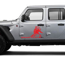 Vinilos Personalizados para Puerta Gladiator Calcomanía para Jeep Gladiator 3