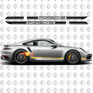 Calcomanía del kit de rayas laterales Porsche 911 Turbo Pegatina
