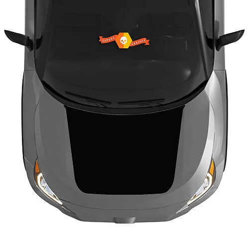 Kit de gráficos de calcomanías sólidas para capó RAV4 para Toyota RAV4 2019 - 2022 calcomanía de vinilo
