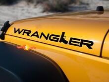2 pegatinas de vinilo para Jeep Wrangler GUN Rubicon CJ TJ YJ JK XJ 2