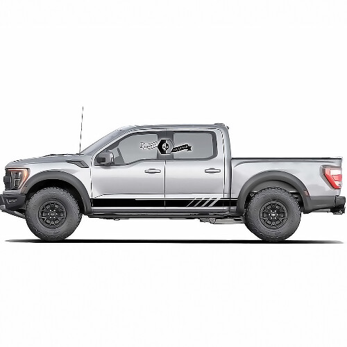 Juego de Pegatinas para Panel Lateral y Franja de Caja para Camión Musclecar 2022