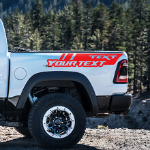 Adhesivo de vinilo personalizado para mesita de noche para Dodge Ram 1500_3