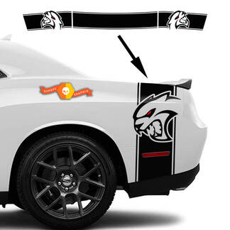 Dodge Challenger banda lateral y trasera HELLCAT Decal Sticker gráficos
