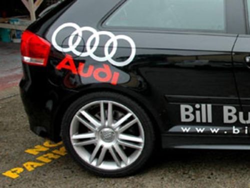 2 calcomanías laterales de Audi Sport Tt A3-8 S4 S5 Q3 Q5 Q7 S6 RS4
