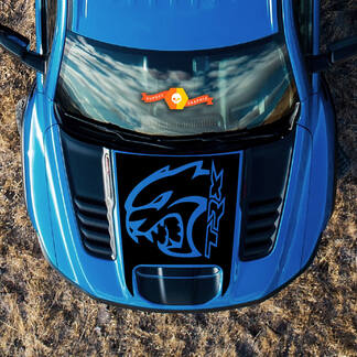 Dodge Ram TRX Hellcat capó Ram Head Logo Camión Vinilo Calcomanía Gráfico
