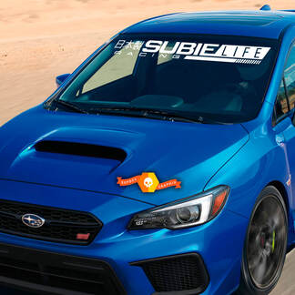 Subaru WRX Impreza Outback parabrisas Banner Forester Sti Subielife vinilo pegatina calcomanía gráfico Rally logo STI
