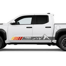 TRD Heritage Retro Mountains Side Rocker Panel Palegas para Toyota Tacoma
 2