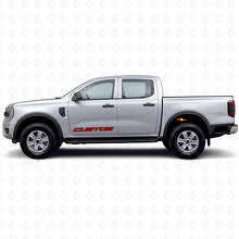 Vinilo adhesivo personalizado para puerta lateral para Musclecar Ranger Wildtrak_4