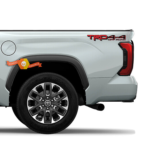 Calcomanías laterales de vinilo TRD 4x4 Off Road para Toyota Tacoma Tundra