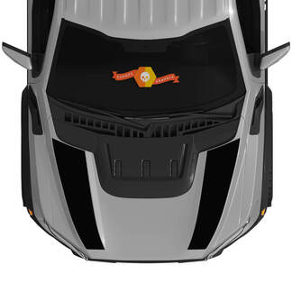 Ford Raptor 2023 F150 SVT Kit de gráficos de calcomanías de vinilo para capó a rayas 2022+
