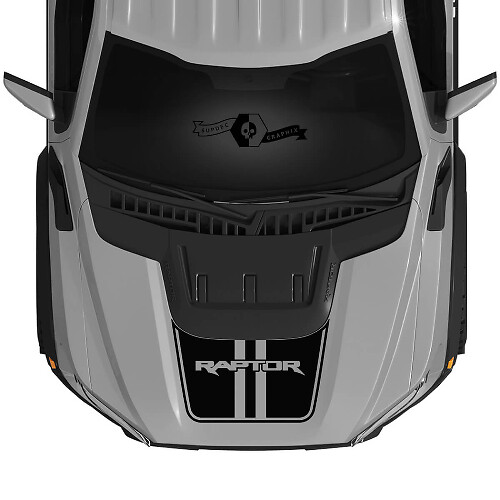 Kit de Vinilos de Doble Raya para Capó para Musclecar F-150 2022+