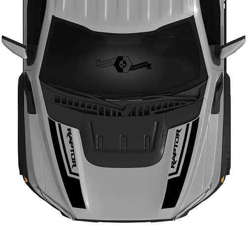 Kit de vinilo con tira de logo para capó estilo SVT para Musclecar F-150 2022+