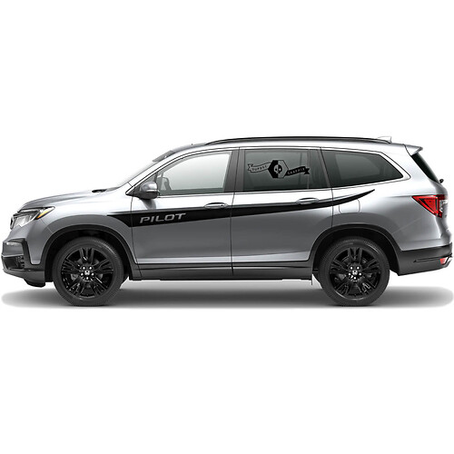 Combinar Honda Pilot 2023 Decal Vinyl Side Poors Up Stripe Graphic Graphic