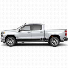 Tiras de Vinilo para Puerta y Panel Lateral Alpine Ridge para Chevrolet Silverado 1500 T1XX 2019-2026_2