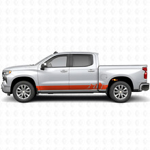 Tiras de Vinilo para Puerta y Panel Lateral Alpine Ridge para Chevrolet Silverado 1500 T1XX 2019-2026_4