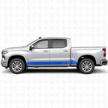 Tiras de Vinilo para Puerta y Panel Lateral Alpine Ridge para Chevrolet Silverado 1500 T1XX 2019-2026_5