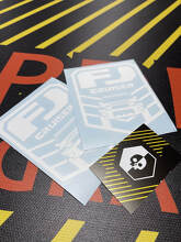 Pegatina de vinilo para ventana del FJ Cruiser
 2