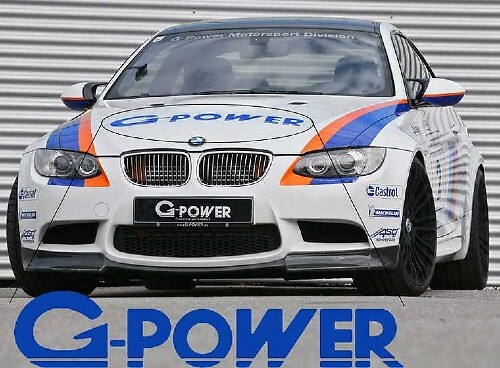 Adhesivo Calcomanía Capó Estilo G-Power Motorsport para BMW M3 M5 M6