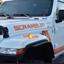 Kit Scrambler para Jeep Gladiator Old school estilo retro kit completo
 6