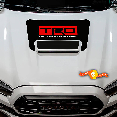 Calcomanía de pegatina de toma de aire TRD Pro para capó de Toyota TACOMA 2016-2023 en 2 colores
