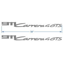 Juego de calcomanías de vinilo para la puerta lateral del 911 Carrera 4 GTS para Porsche 911_3