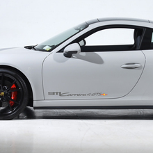 2x Porsche Porsche 9ff Logotipo Logotipo Signature Puertas laterales calcomanías 5