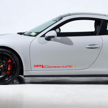 Juego de calcomanías de vinilo para la puerta lateral del 911 Carrera 4 GTS para Porsche 911_6
