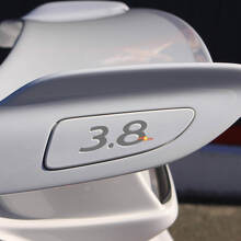 Juego de vinilos adhesivos para la inserción del alerón trasero 3.8 para Porsche 911 GT3_2