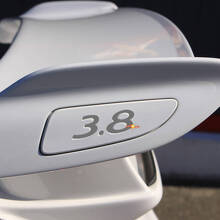 Calcomanía de inserciones de ala trasera 3.8 para Porsche GT3
 2