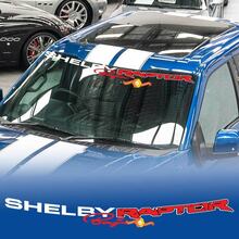 Parabrisas Baner Ford F-150 Raptor Shelby Raptor Baja Edition pegatina gráfica
 2