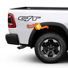 Kit de vinilos para los laterales de la caja G/T para Dodge RAM 1500 Laramie y Rebel_2