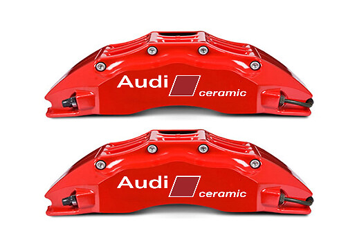 Juego de vinilos para pinzas de freno cerámicas Audi para coches Audi