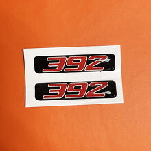 Calcomanía en relieve para mando a distancia de 392 para Dodge Challenger Charger Durango_3