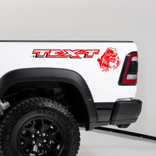 Kit de pegatinas de vinilo TRX Eating Raptor para la cabecera de Dodge Ram TRX 2023_2
