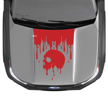 Campa de calavera gráficos de sangre pegatinas de vinilo calcomanías ajustados Suba forester
 3