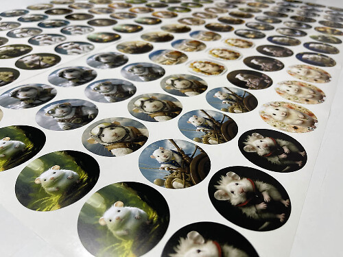 Hamsters Super Set Para Niños Pegatinas Calcomanías
