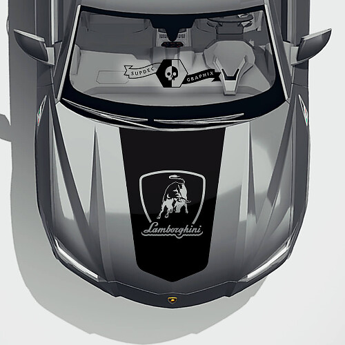 Lamborghini Urus 2021 2022 2023 Capó Vinilo Calcomanía Gráficos
