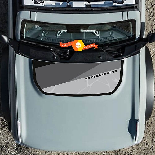 Hood Bronco Wrap Graphics Calcomanía para Ford Bronco
