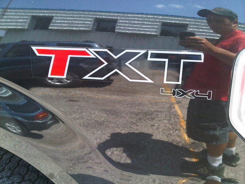 Calcomanías de vinilo XTR 4x4 off road para camioneta Musclecar truck