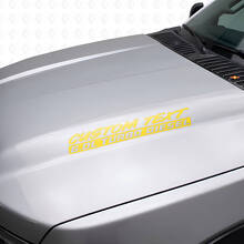 Kit de Vinilos para Capó Turbo Diesel 6.0L para Musclecar F250 F350_6