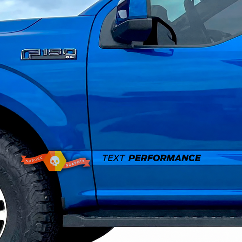 Par Musclecar truck power truck Musclecar PERFORMANCE Sport Racing Stripe Emblema Coche Camión Musclecar Performance
