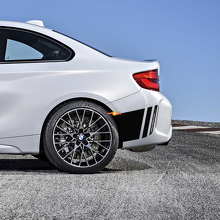 Kit de vinilos decorativos para capó y laterales traseros para BMW M2 Competition F87_2