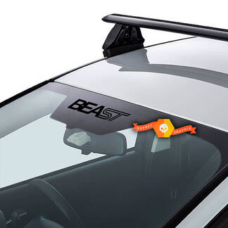 Gráfico de calcomanías para ventana con logotipo de Ford Focus Fiesta Beast St
